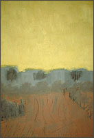 February. 1995. Oil on canvas, 24" x 20". 